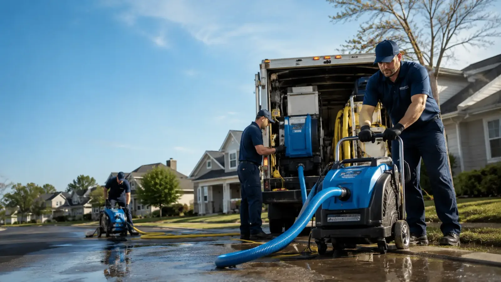 Flood Damage Cleanup in Castle, OK